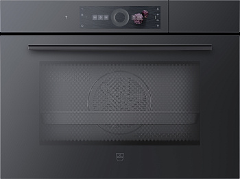 Паровой шкаф V-Zug CombiSteamer V6000 45M PowerSteam черное стекло