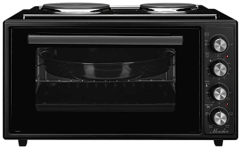 Мини-печь с конфорками Monsher MMC 4850 Noir
