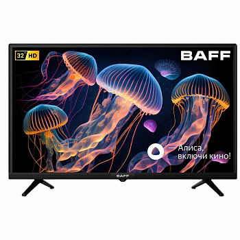 Телевизор Baff 32Y HD-R Яндекс ТВ