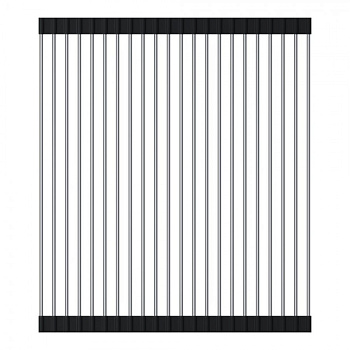 Ролл-мат для мойки нерж/черный силикон Omoikiri ROLL-05-IN