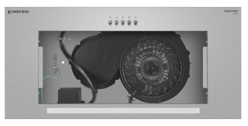 Вытяжка полновстраиваемая Meferi SMARTBOX60IX LIGHT