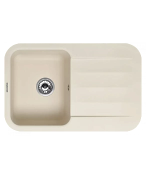 Кухонная мойка Kuppersberg LIRA 1B1D ECRU
