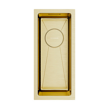 Мойка Omoikiri Taki 20-U/IF-LG нерж. сталь/светлое золото