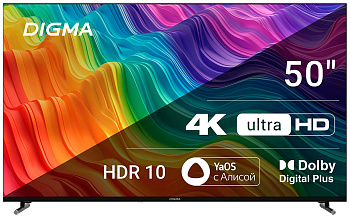 Телевизор LED Digma 50" DM-LED50UBB33