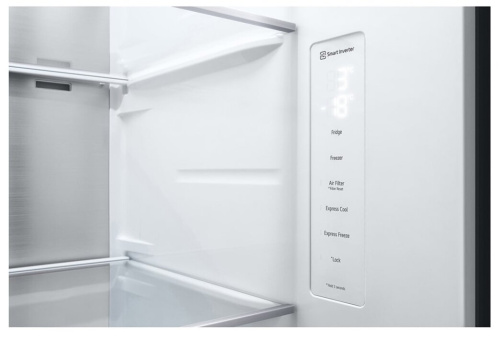 Холодильник LG GC-B257SBZV, темный графит