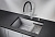 Кухонная мойка Granula Kitchen Space KS-7304, алюминиум