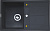 Кухонная мойка Zigmund & Shtain RECHTECK 780 ЧЕРН.БАЗАЛЬТ