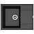 Кухонная мойка Florentina ЛИПСИ 650 Антрацит