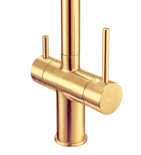 Смеситель для кухни Milacio Ultra 557 золото