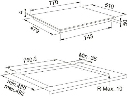 Индукционная варочная панель Franke FMA 804 I F ВК