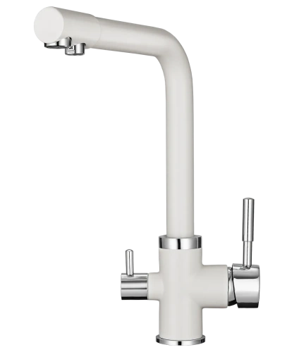 Кухонный смеситель Kuppersberg GEOS WHITE