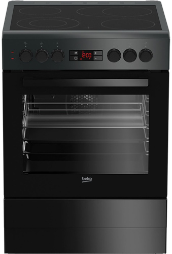 Электрическая плита Beko FSM67320GAS, черный