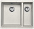 Кухонная мойка Zigmund & Shtain INTEGRA 500.2 ИНД.ВАНИЛЬ