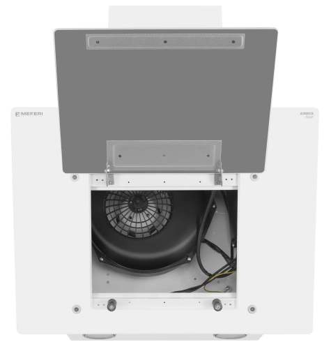 Наклонная пристенная вытяжка Meferi AIRBOX60WH POWER