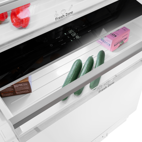 Холодильник-морозильник встраиваемый MAUNFELD MBF212NFW2 Inverter