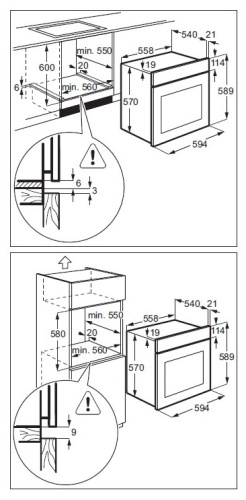 Электрический духовой шкаф Electrolux OPEA4300X