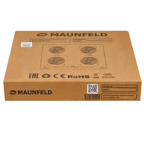 Индукционная варочная панель Maunfeld CVI594SB2WHF Inverter