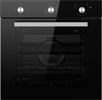 Газовый духовой шкаф Weissgauff WGO 706 Black Glass
