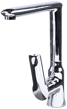 Смеситель Zigmund & Shtain 0700 ZS НЕРЖ.ПОЛИР