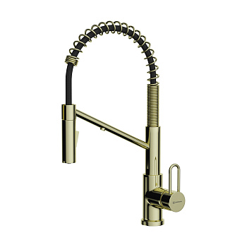 Смеситель Omoikiri Mikawa 2 Plus-LG латунь/светлое золото