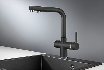 Смеситель для кухни Granula GR-2088, турмалин