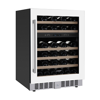 Винный шкаф встраиваемый Libhof Connoisseur CXD-46 White