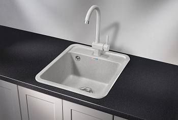 Кухонная мойка Granula Стандарт кварц ST-4202, базальт