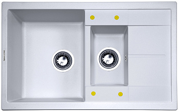 Кухонная мойка Zigmund & Shtain RECHTECK 780.2 МЛЕЧН.ПУТЬ