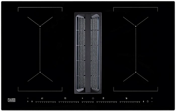 Индукционная варочная панель со встроенной вытяжкой VARD VHH8462B