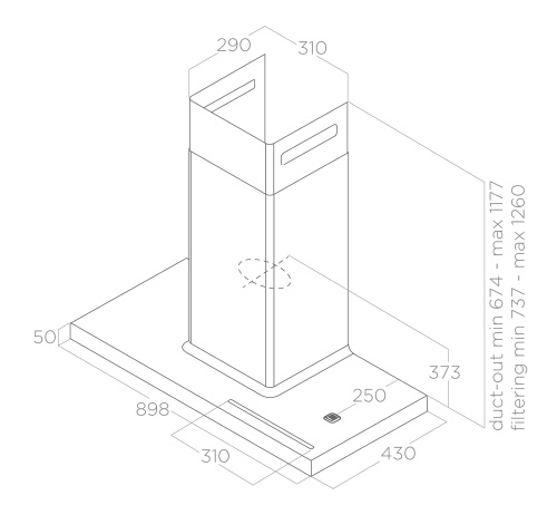 Вытяжка Elica BIO BLRO/A 90 ROVERE