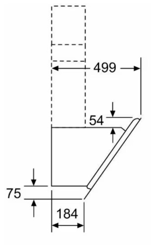 Вытяжка кухонная настенная ARDO HI361EB2