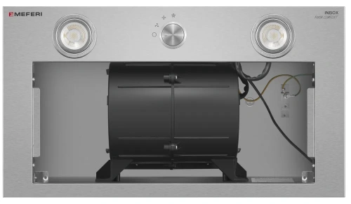 Вытяжка полновстраиваемая Meferi INBOX52IX PUSH COMFORT