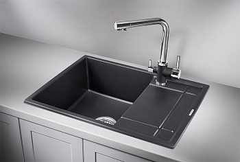Кухонная мойка Granula Гранула GR-6501, шварц