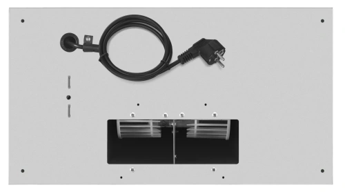 Вытяжка полновстраиваемая Meferi INBOX52WH GLASS COMFORT