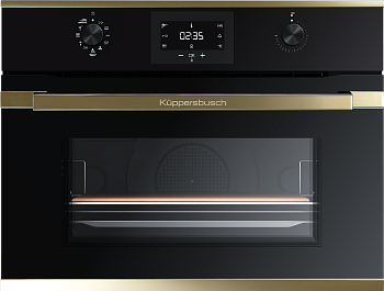 Компактный духовой шкаф с пиролизом Kuppersbusch CBP 6332.0 S4 Gold
