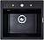 Кухонная мойка Zigmund & Shtain PLATZ 560 ЧЕРН.БАЗАЛЬТ