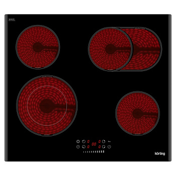 Стеклокерамическая варочная панель Korting HK 62550 B