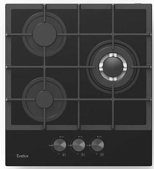 Варочная панель газовая Evelux HEG 425 BG