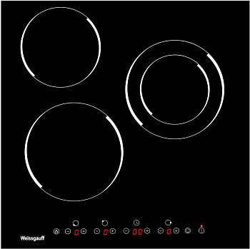Электрическая варочная панель Weissgauff HVF 431 B