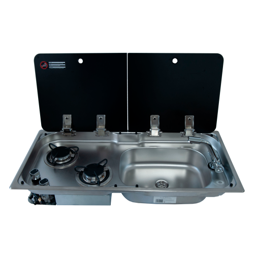 Варочная панель комбинированная с мойкой Libhof MO 9722R Tap +