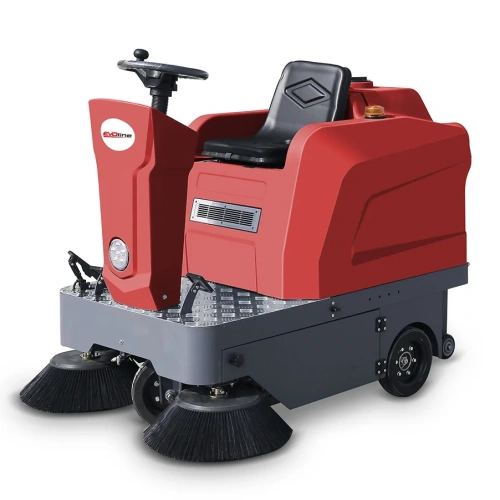 Подметальная машина аккумуляторная с сиденьем EVOline SWB 1250 T