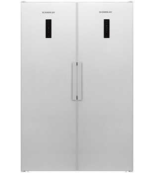 Холодильник Scandilux SBS711EZ12W