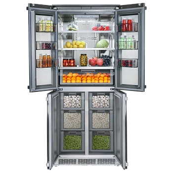 Встраиваемый холодильник HIBERG i-RFQB 550 NFG