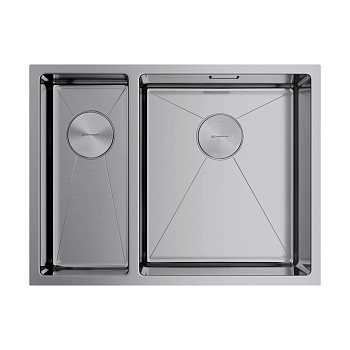 Мойка Omoikiri Taki 58-2-U/IF-IN-R нерж. сталь/нержавеющая сталь