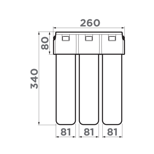 Фильтр для очистки воды Omoikiri Pure Drop Lite
