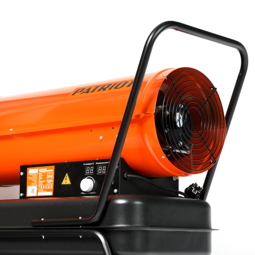 Калорифер дизельный PATRIOT DTC-629, 62 кВт, 1500 мᵌ/ч, термостат, колеса.