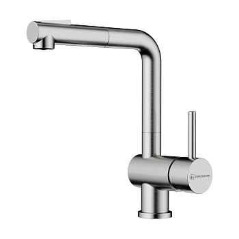 Смеситель Omoikiri Tanigawa-SB-BN латунь/нержавеющая сталь