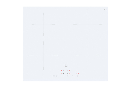 Варочная панель индукционная Lex EVI 640A WH