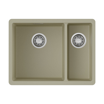 Мойка Omoikiri Kata 55-2-U-BE Artgranit/ваниль