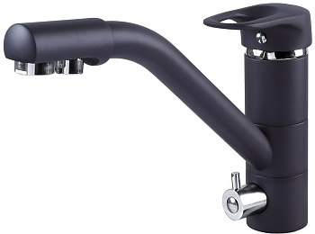 Смеситель Zigmund & Shtain 1100 ZS ЧЕРН.БАЗАЛЬТ
